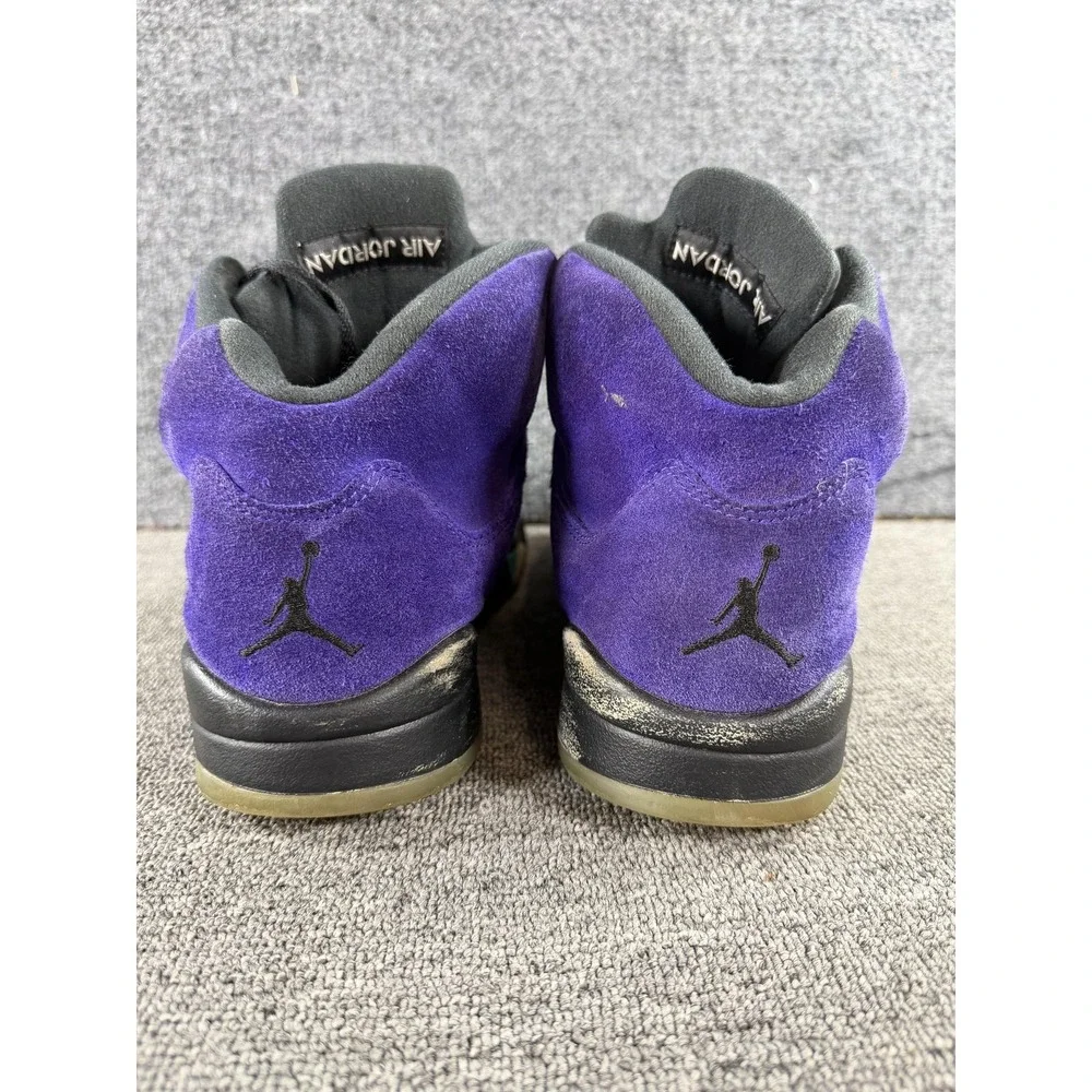 Jordan Air Jordan 5 Retro Alternate Grape Shoes Mens 11 Purple Suede 136027 500